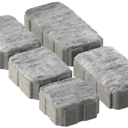 Тротуарная плитка Ривьера Колормикс Туман 60 мм