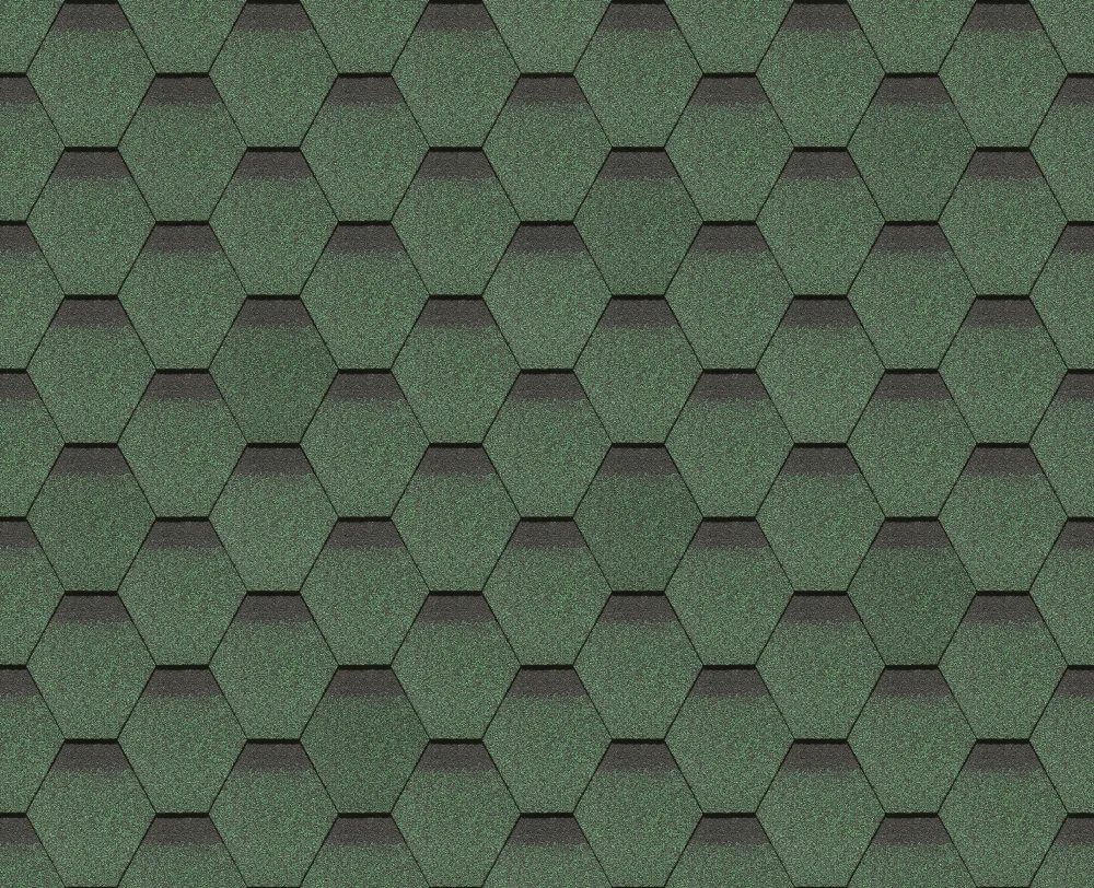 Гибкая черепица Docke PIE STANDARD СОТА Зелёный Гибкая черепица Docke PIE STANDARD СОТА Зелёный — изображение 1